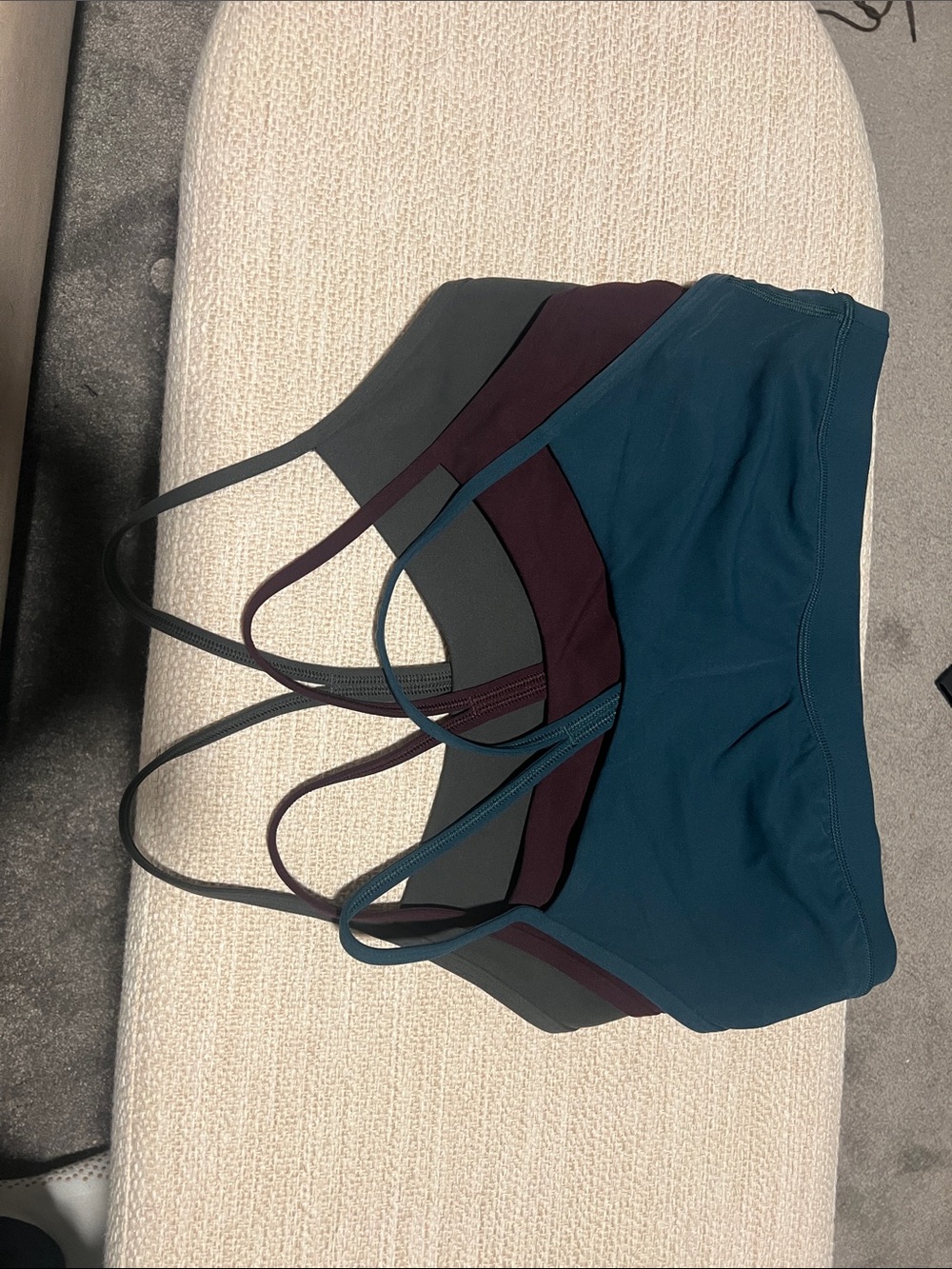 Lululemon Flow Y Bra Nulu Sports Bras - Bundle Deal